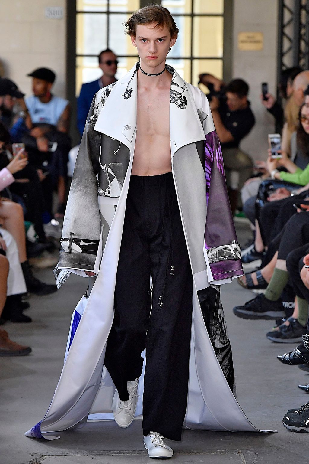 Fashion Week Paris Spring/Summer 2019 look 44 from the Christian Dada collection menswear