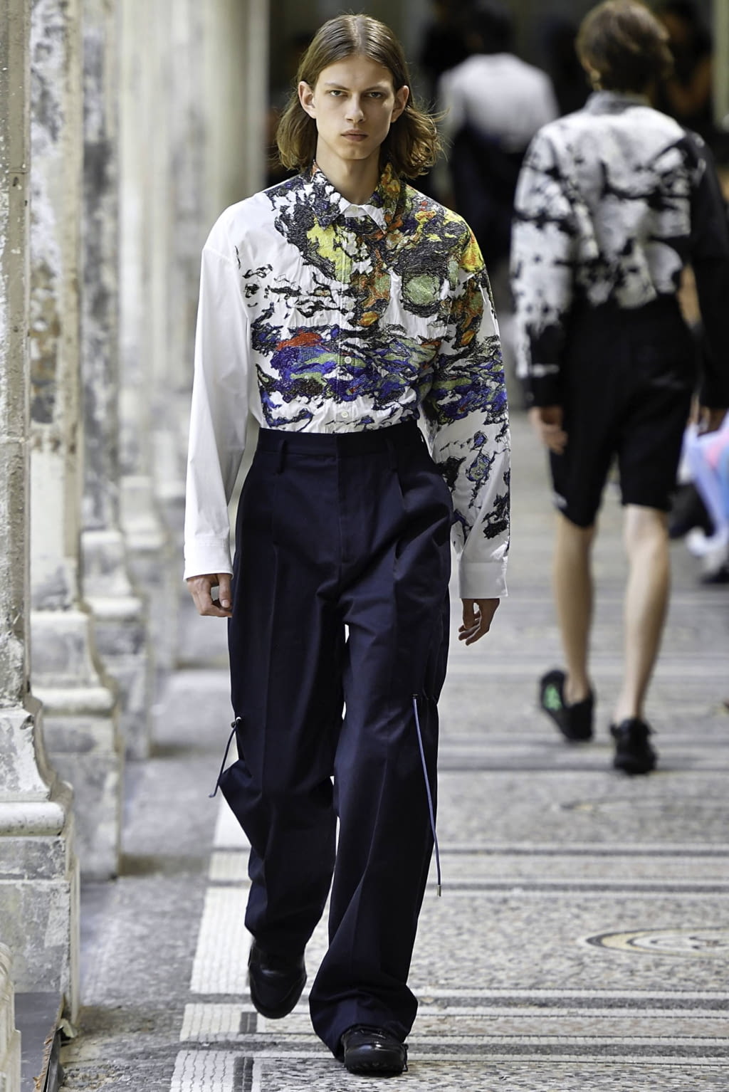 Fashion Week Paris Spring/Summer 2020 look 20 from the Christian Dada collection 男装