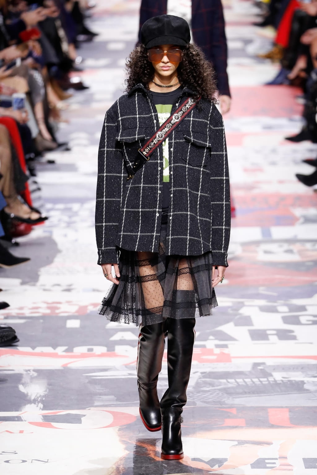 Fashion Week Paris Fall/Winter 2018 look 4 from the Christian Dior collection womenswear