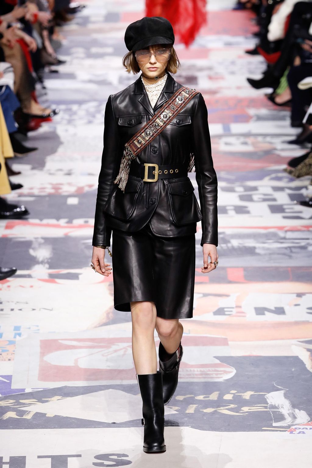 Fashion Week Paris Fall/Winter 2018 look 20 from the Christian Dior collection 女装