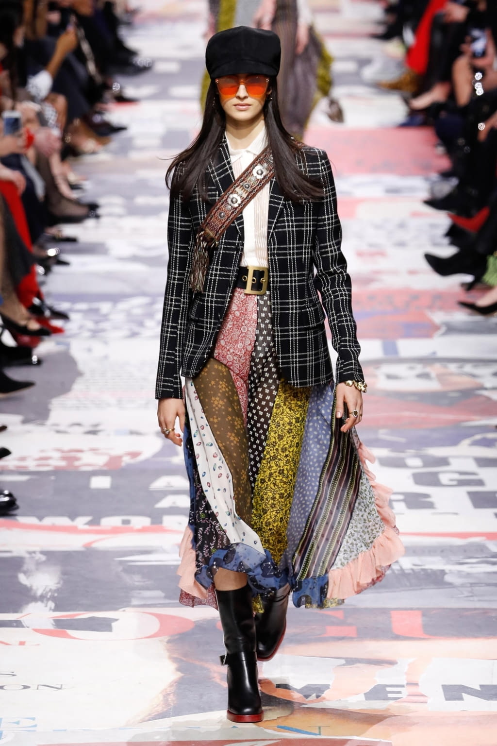 Fashion Week Paris Fall/Winter 2018 look 47 from the Christian Dior collection womenswear