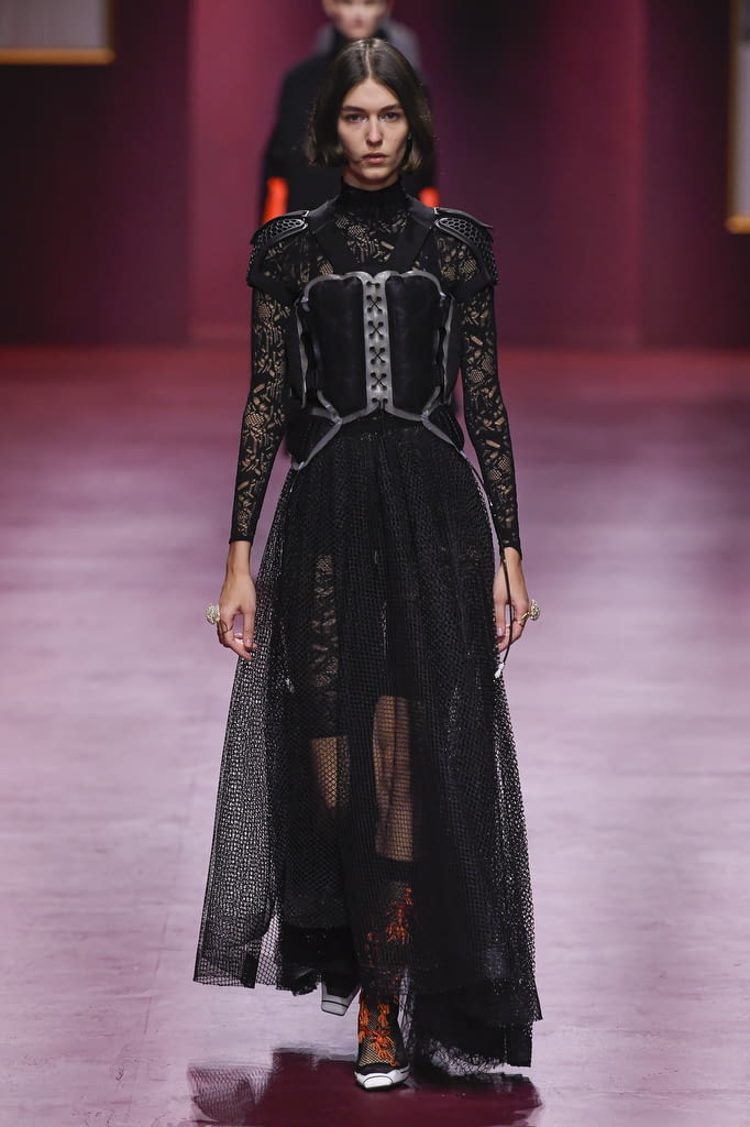 Fashion Week Paris Fall/Winter 2022 look 9 from the Christian Dior collection 女装