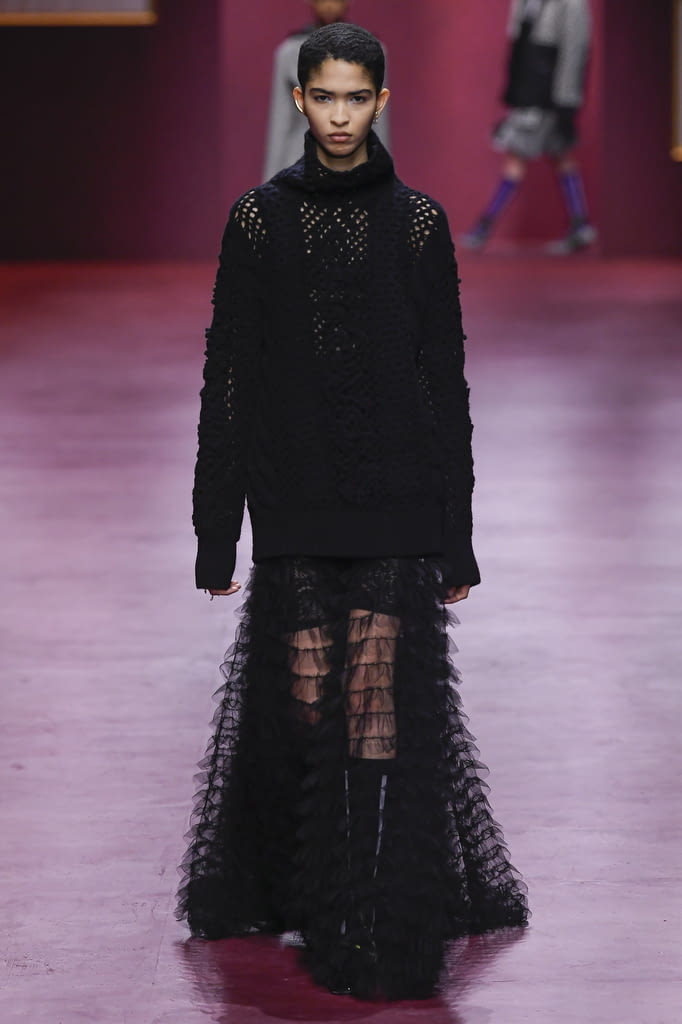 Fashion Week Paris Fall/Winter 2022 look 44 from the Christian Dior collection 女装