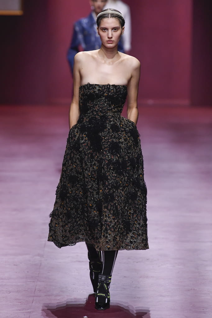 Fashion Week Paris Fall/Winter 2022 look 55 de la collection Christian Dior womenswear