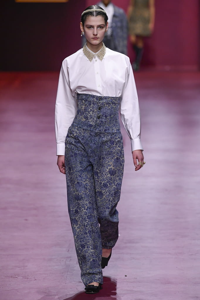 Fashion Week Paris Fall/Winter 2022 look 57 de la collection Christian Dior womenswear