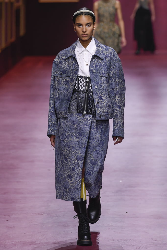Fashion Week Paris Fall/Winter 2022 look 58 de la collection Christian Dior womenswear