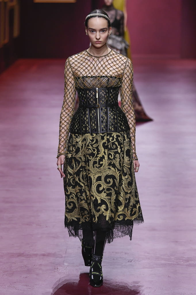Fashion Week Paris Fall/Winter 2022 look 74 de la collection Christian Dior womenswear