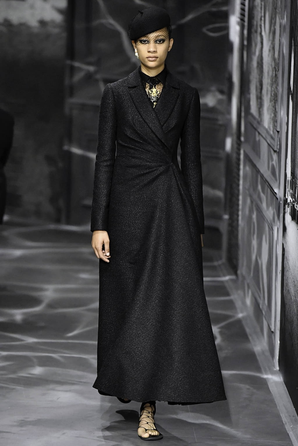 Fashion Week Paris Fall/Winter 2019 look 8 from the Christian Dior collection 高级定制