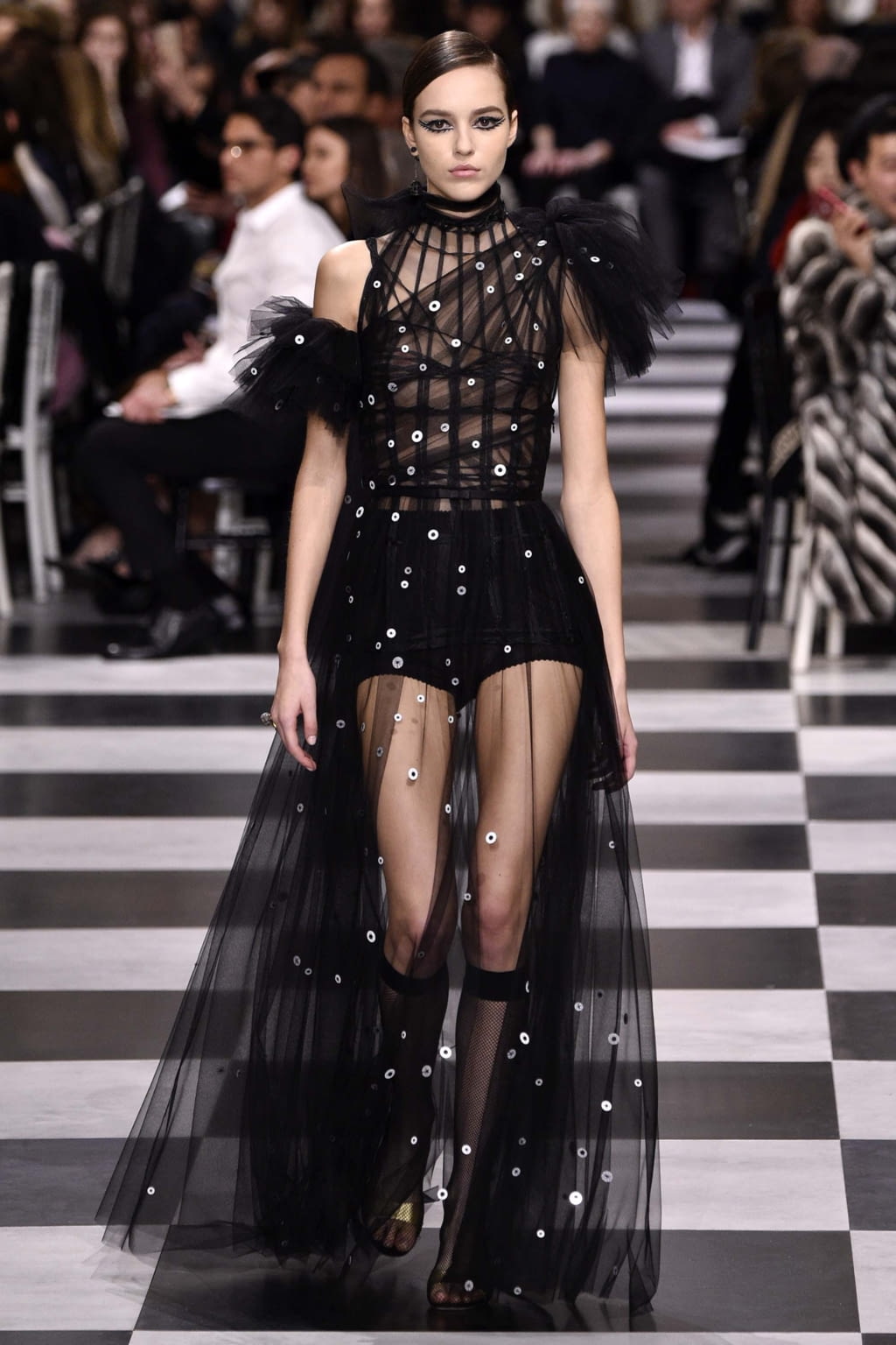 Fashion Week Paris Spring/Summer 2018 look 34 from the Christian Dior collection couture