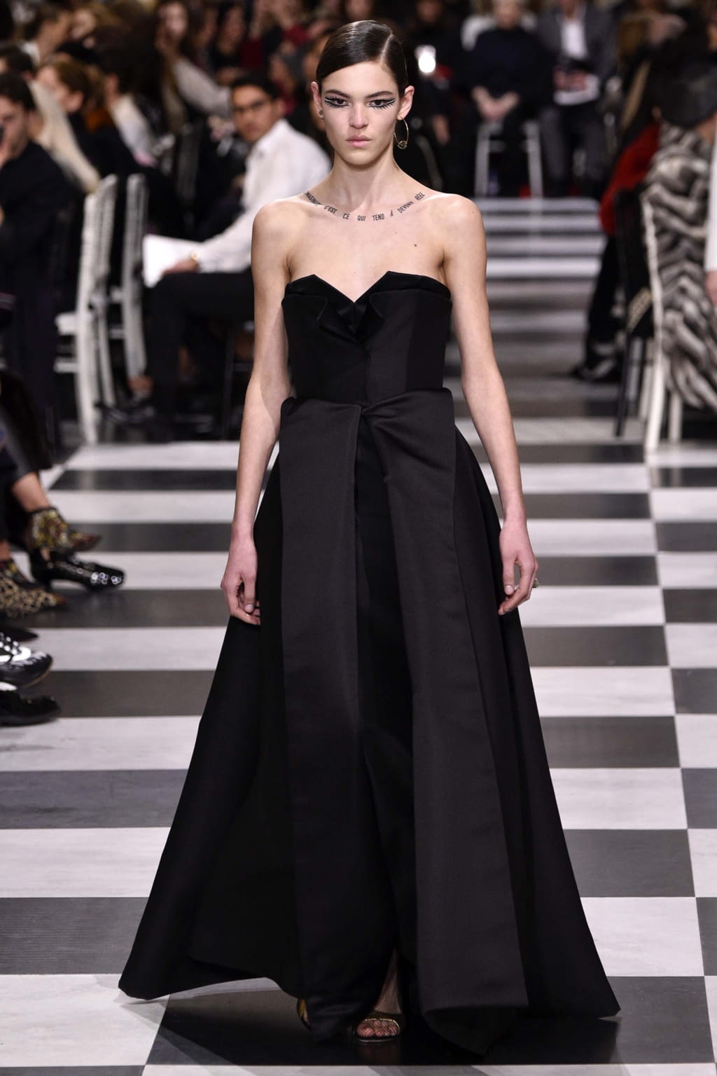 Fashion Week Paris Spring/Summer 2018 look 69 de la collection Christian Dior couture
