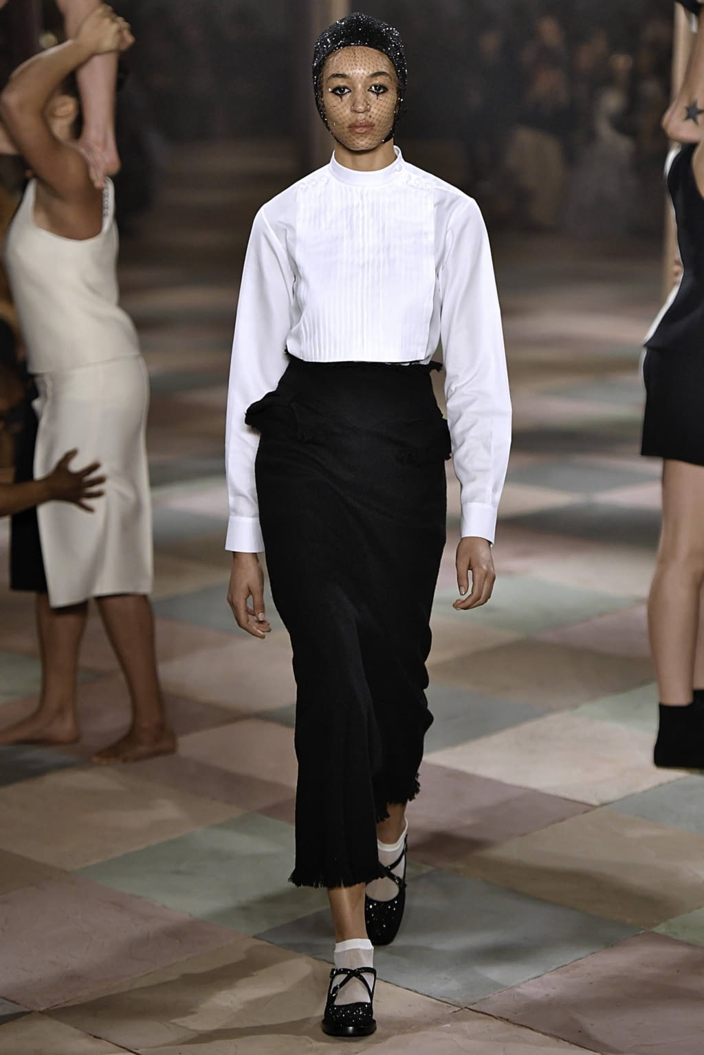 Fashion Week Paris Spring/Summer 2019 look 3 de la collection Christian Dior couture