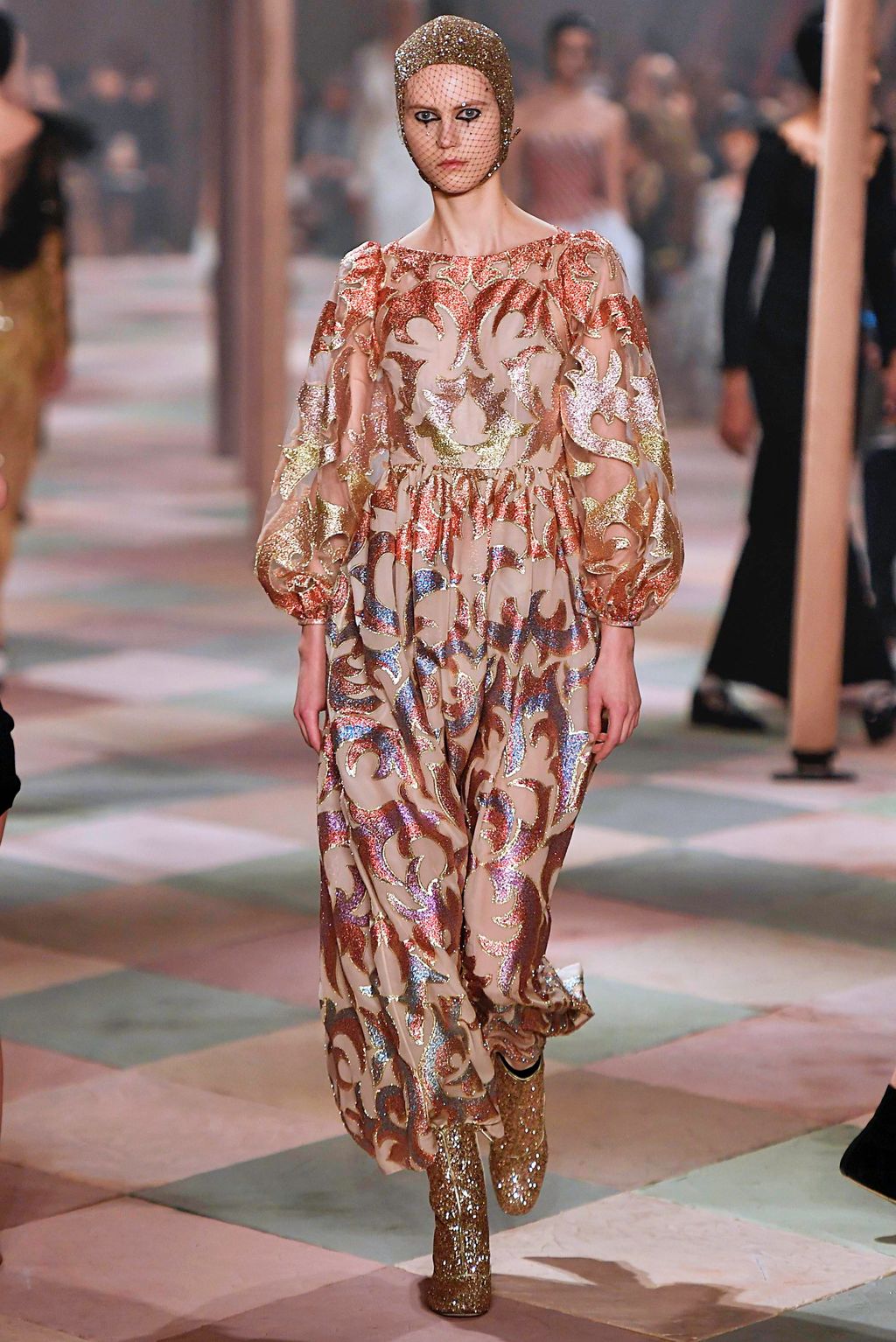 Fashion Week Paris Spring/Summer 2019 look 15 from the Christian Dior collection 高级定制