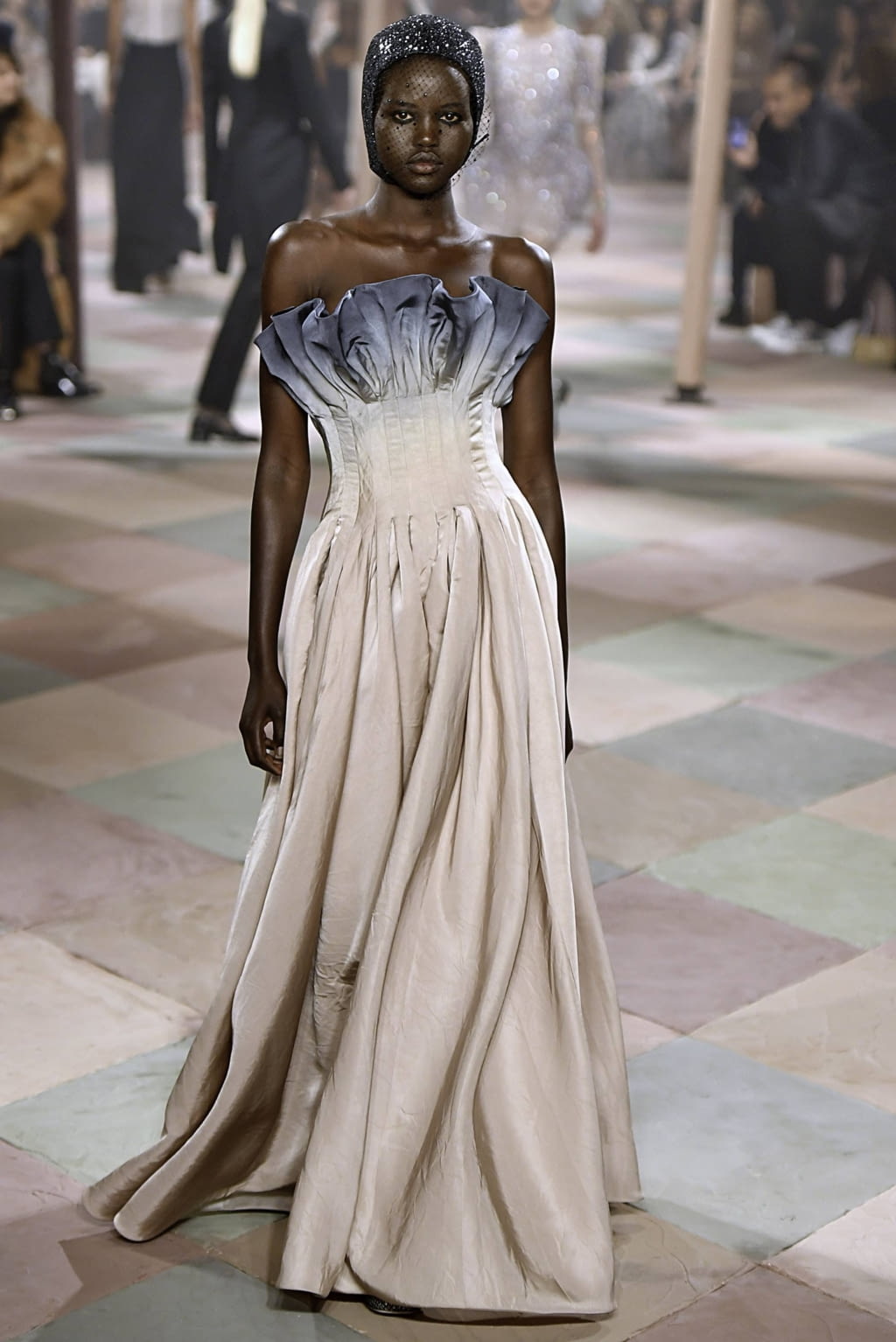 Fashion Week Paris Spring/Summer 2019 look 66 from the Christian Dior collection couture