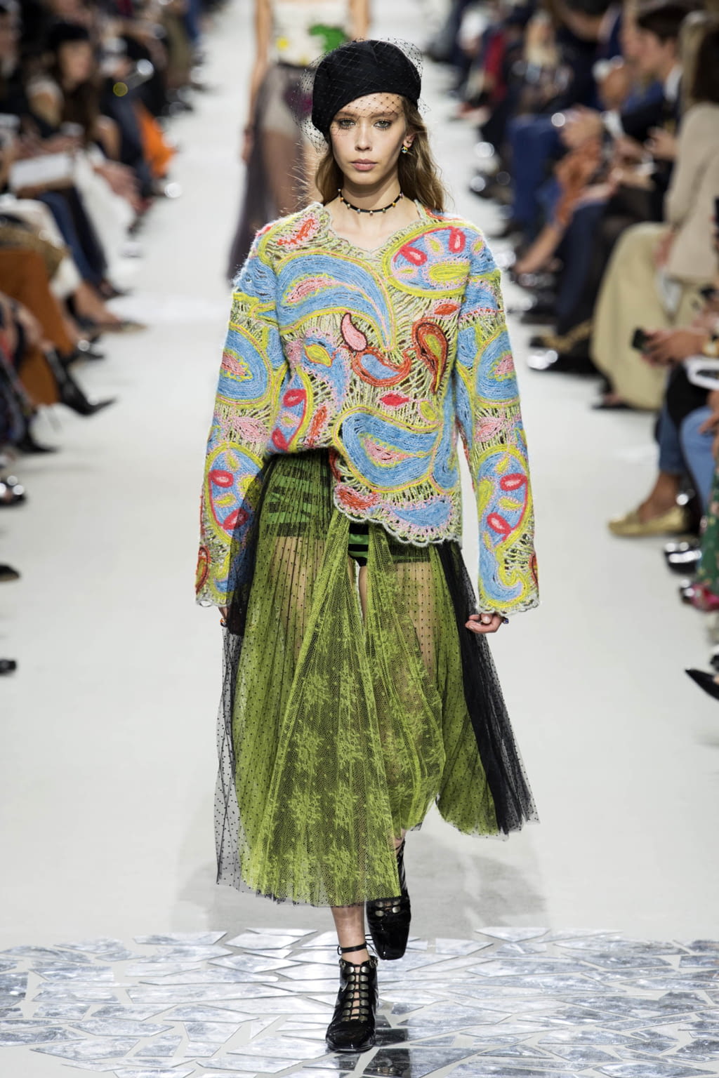 Fashion Week Paris Spring/Summer 2018 look 62 de la collection Christian Dior womenswear