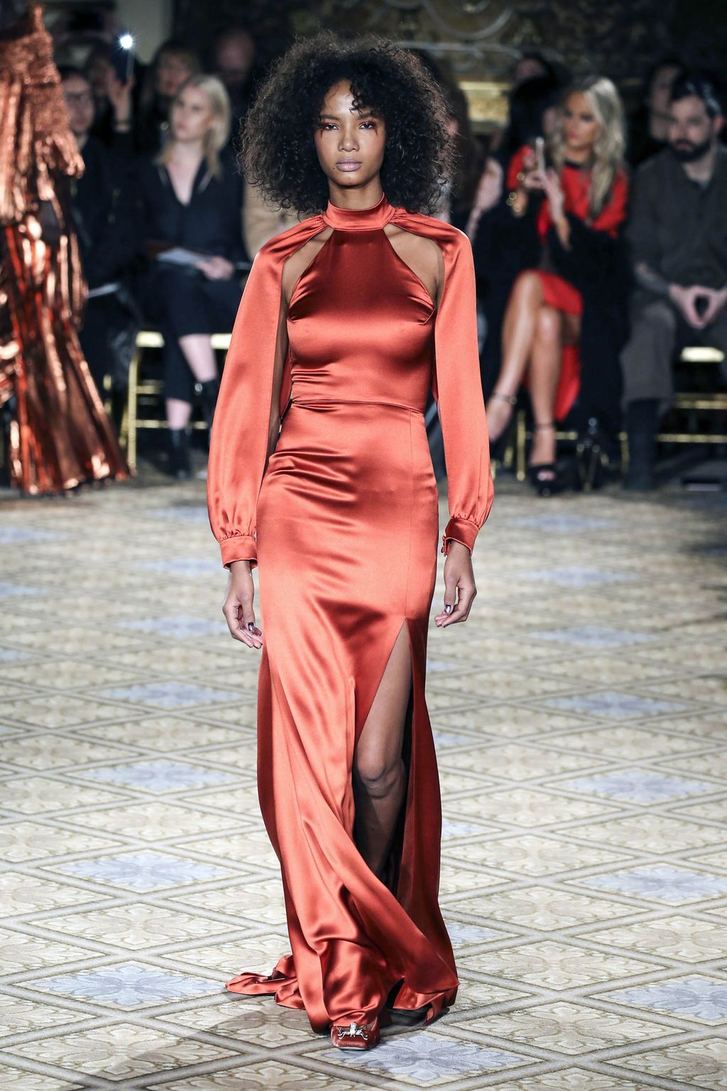 Fashion Week New York Fall/Winter 2017 look 29 from the Christian Siriano collection womenswear