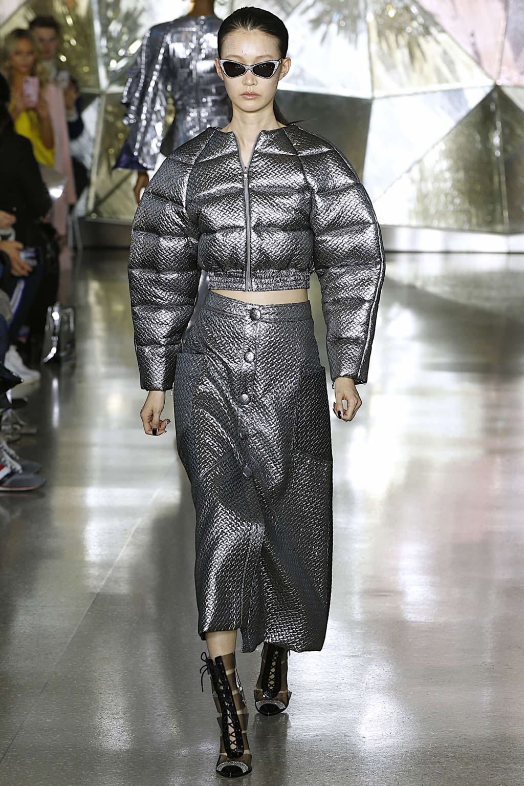 Fashion Week New York Fall/Winter 2019 look 5 from the Christian Siriano collection 女装