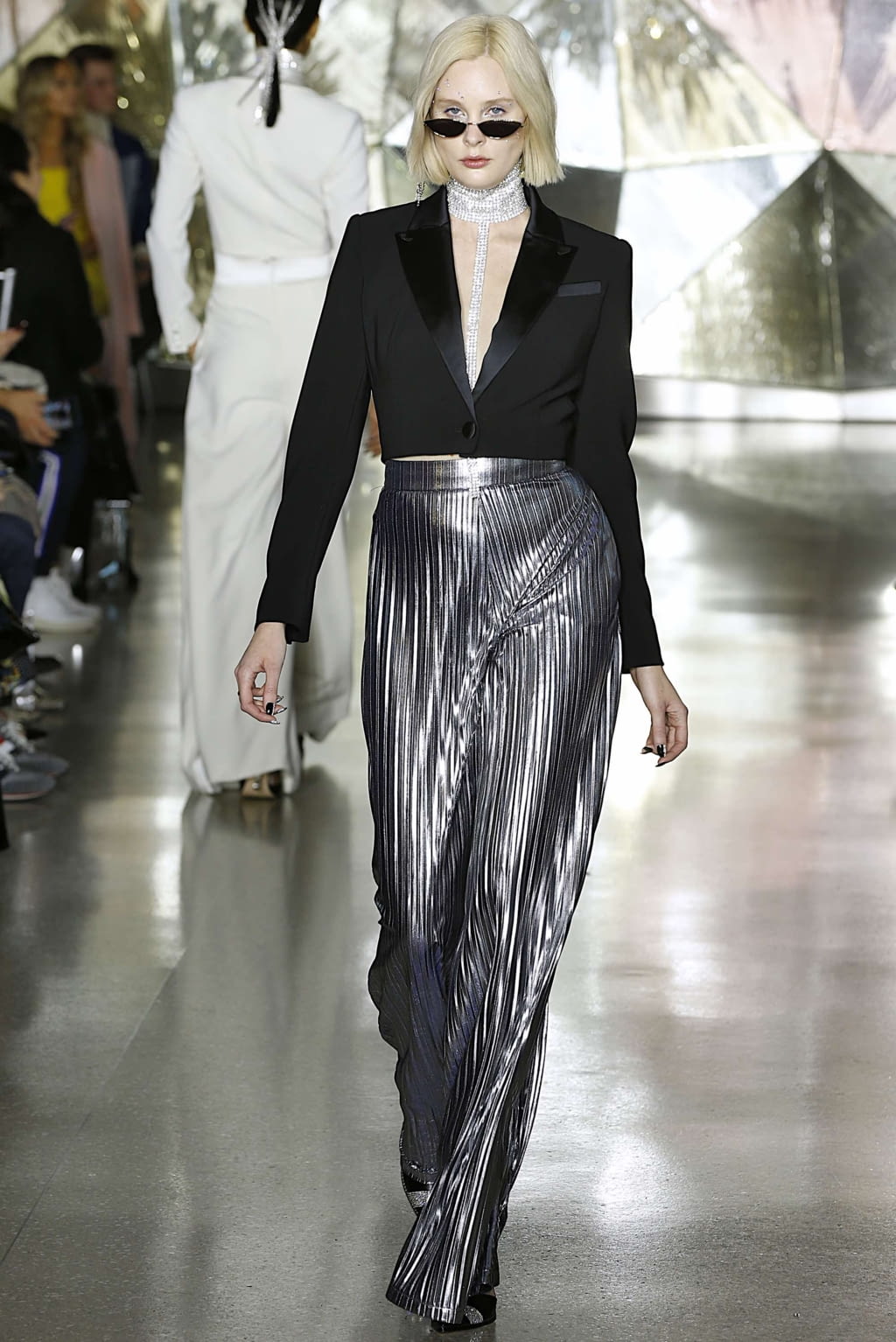 Fashion Week New York Fall/Winter 2019 look 38 from the Christian Siriano collection womenswear