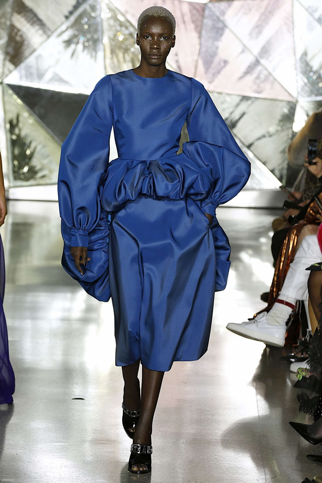 Fashion Week New York Fall/Winter 2019 look 47 from the Christian Siriano collection womenswear