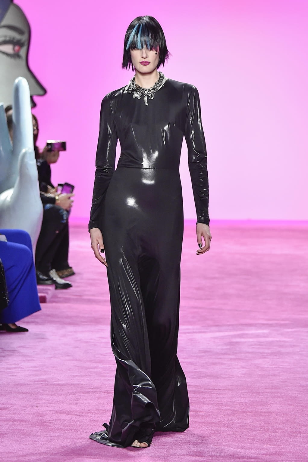 Fashion Week New York Fall/Winter 2020 look 11 from the Christian Siriano collection 女装