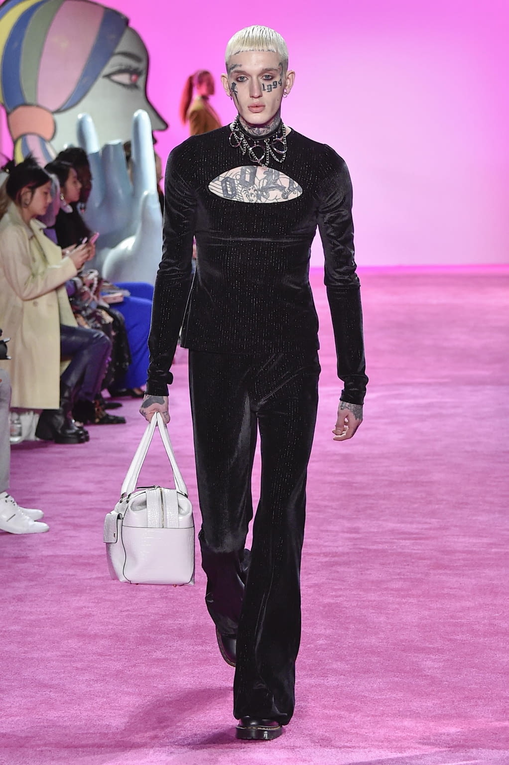 Fashion Week New York Fall/Winter 2020 look 26 from the Christian Siriano collection womenswear
