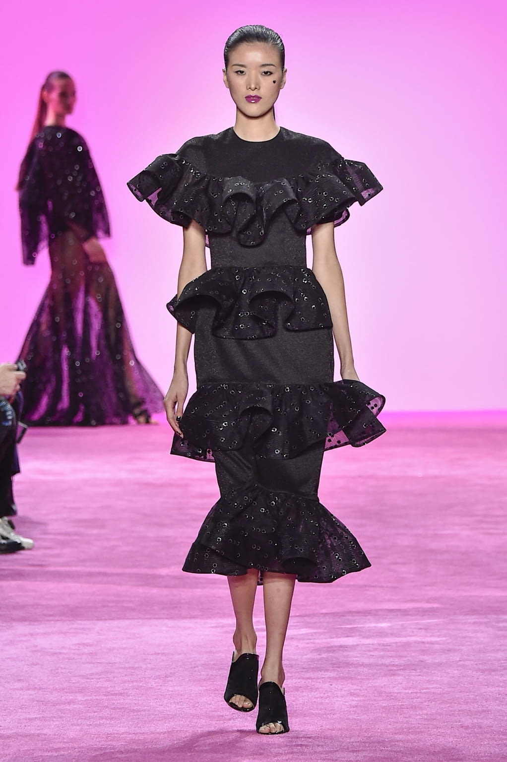 Fashion Week New York Fall/Winter 2020 look 36 from the Christian Siriano collection womenswear