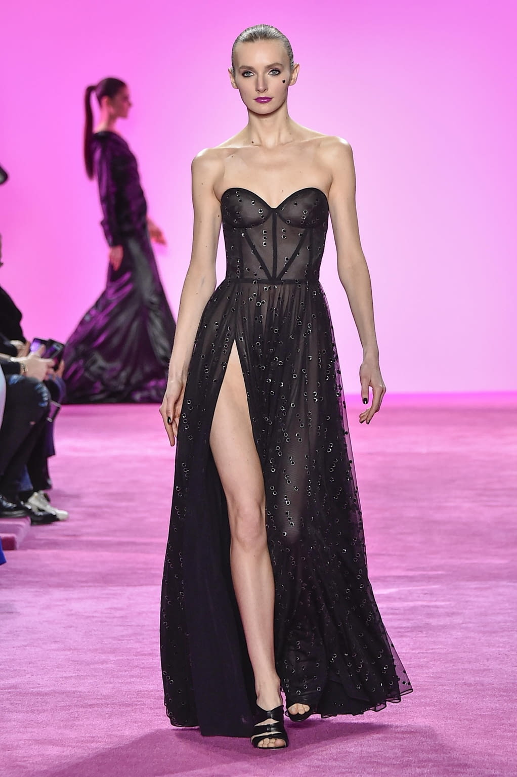 Fashion Week New York Fall/Winter 2020 look 38 from the Christian Siriano collection womenswear