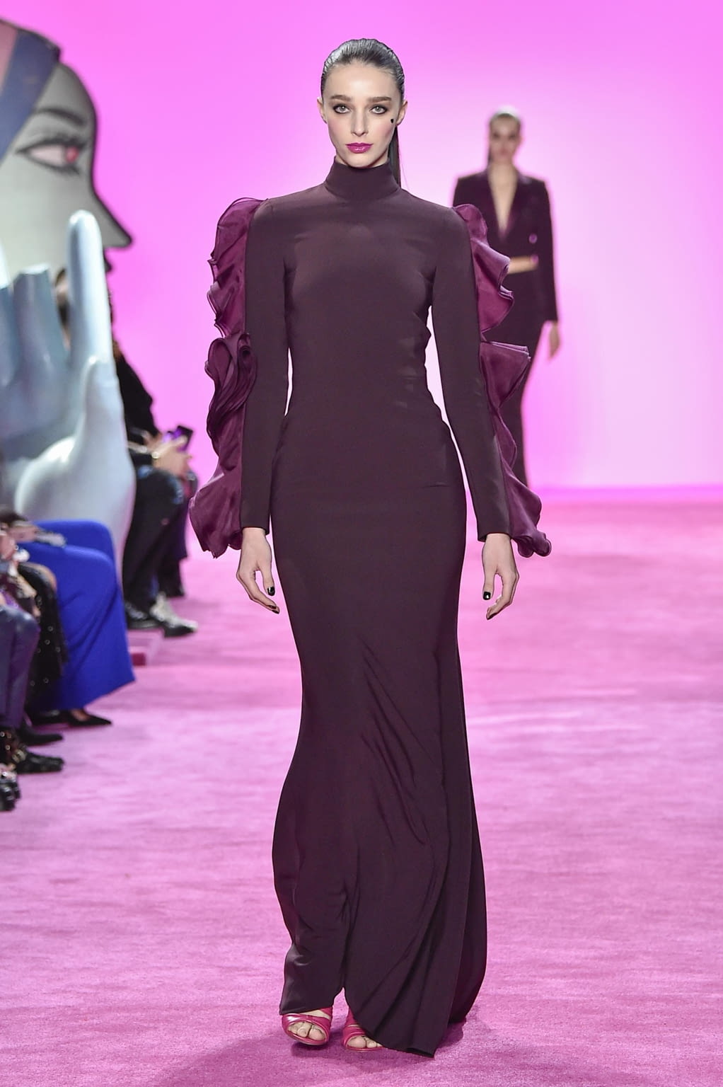Fashion Week New York Fall/Winter 2020 look 42 from the Christian Siriano collection womenswear