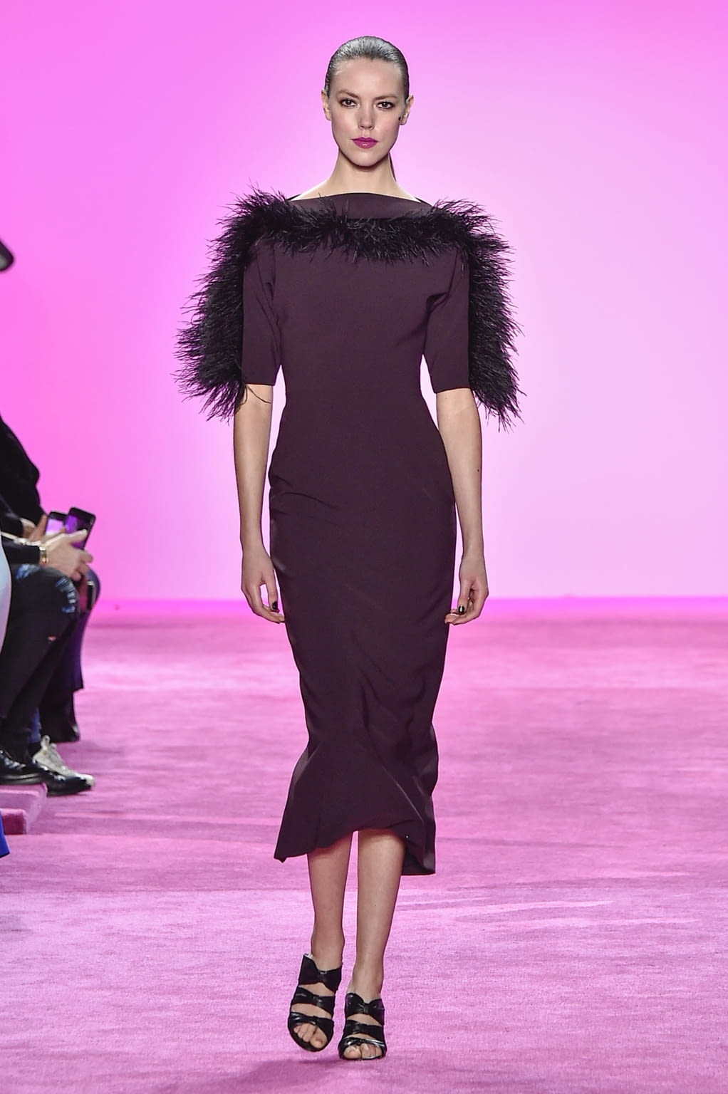 Fashion Week New York Fall/Winter 2020 look 43 from the Christian Siriano collection womenswear