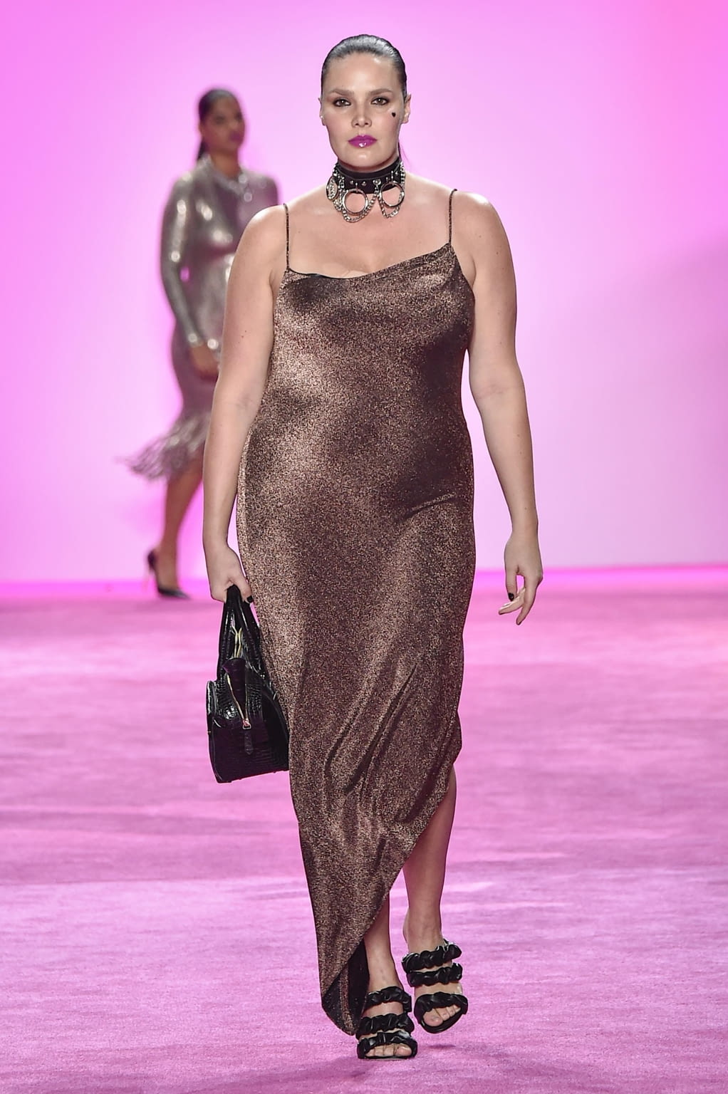 Fashion Week New York Fall/Winter 2020 look 46 from the Christian Siriano collection womenswear