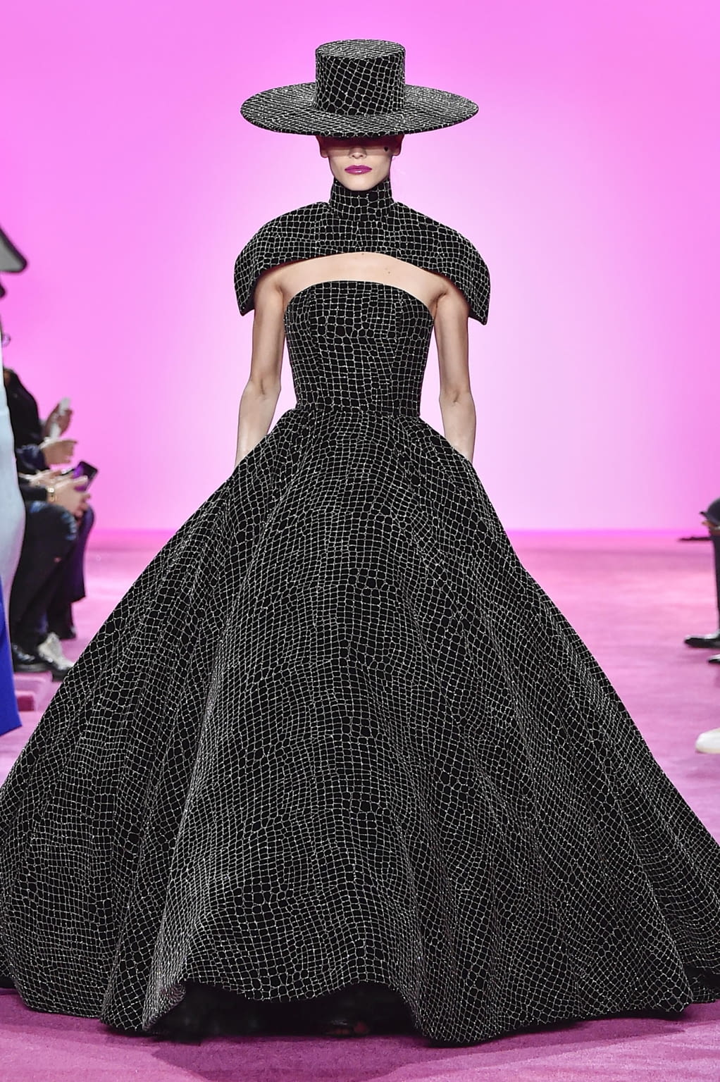 Fashion Week New York Fall/Winter 2020 look 64 from the Christian Siriano collection womenswear