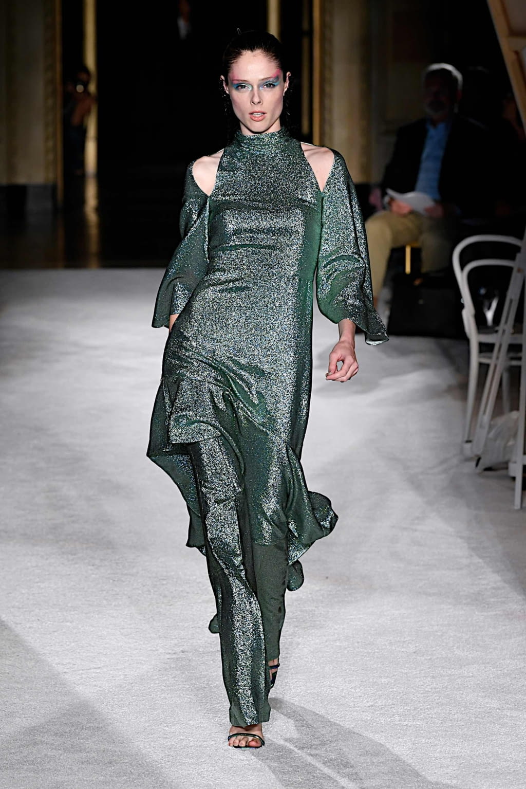 Fashion Week New York Spring/Summer 2020 look 1 de la collection Christian Siriano womenswear