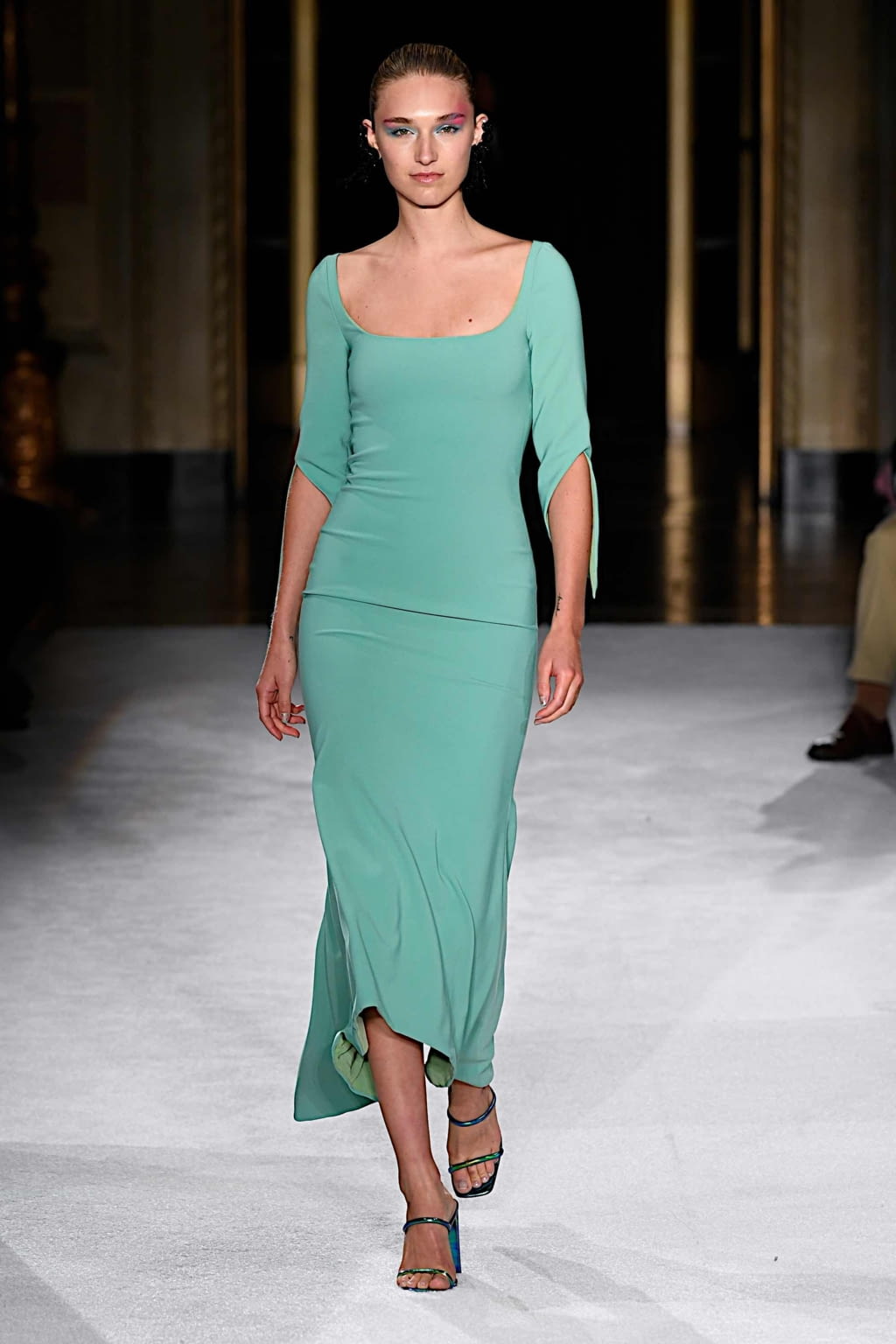 Fashion Week New York Spring/Summer 2020 look 3 from the Christian Siriano collection 女装