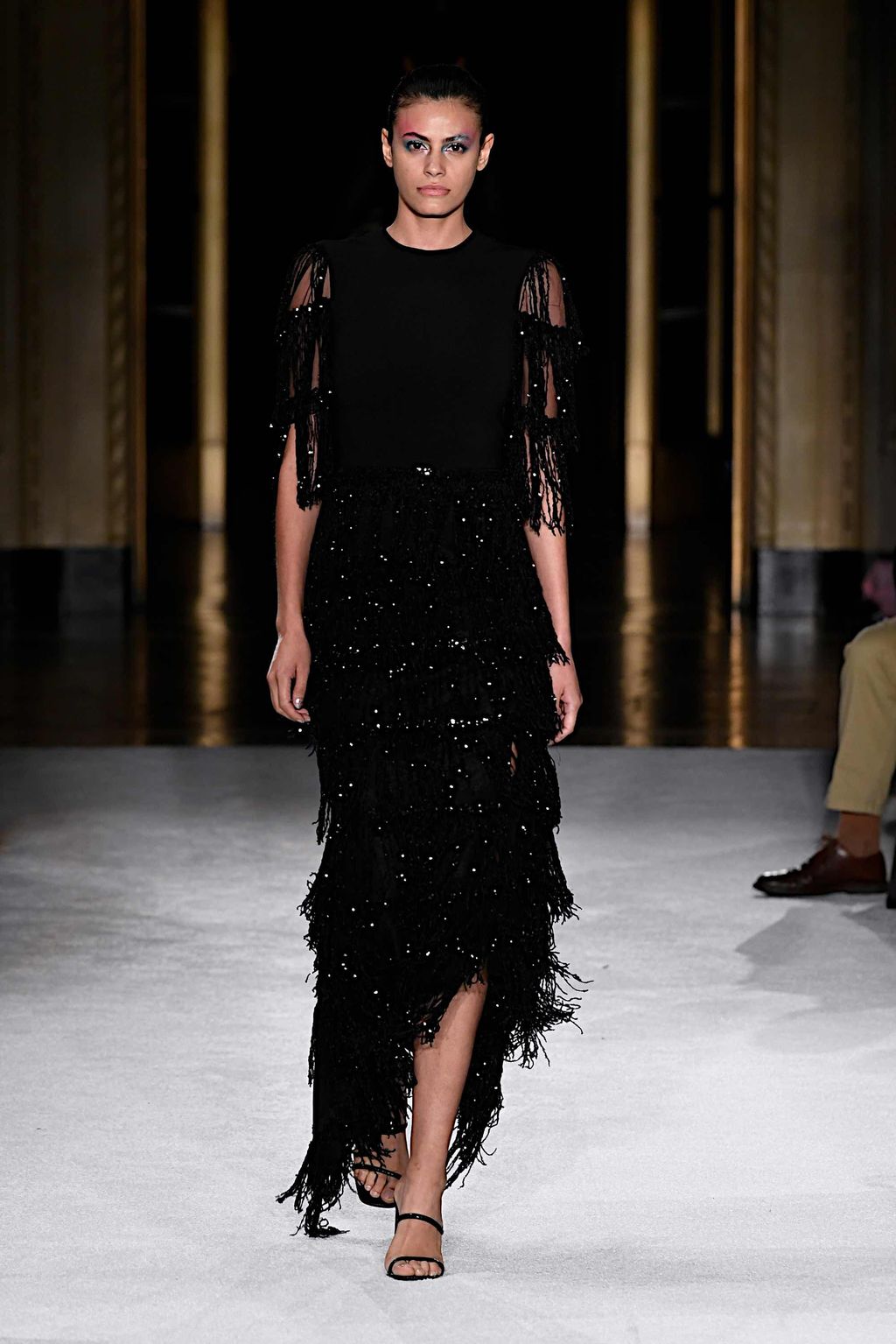 Fashion Week New York Spring/Summer 2020 look 22 from the Christian Siriano collection womenswear