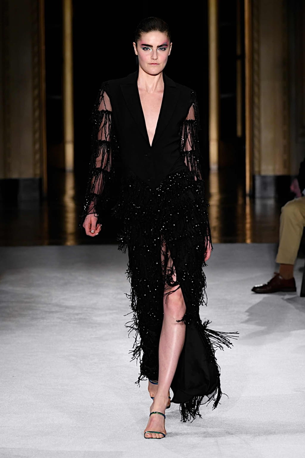 Fashion Week New York Spring/Summer 2020 look 26 from the Christian Siriano collection womenswear