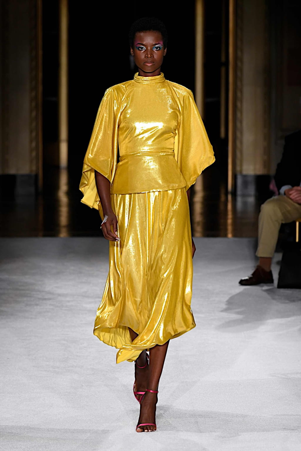 Fashion Week New York Spring/Summer 2020 look 30 from the Christian Siriano collection womenswear