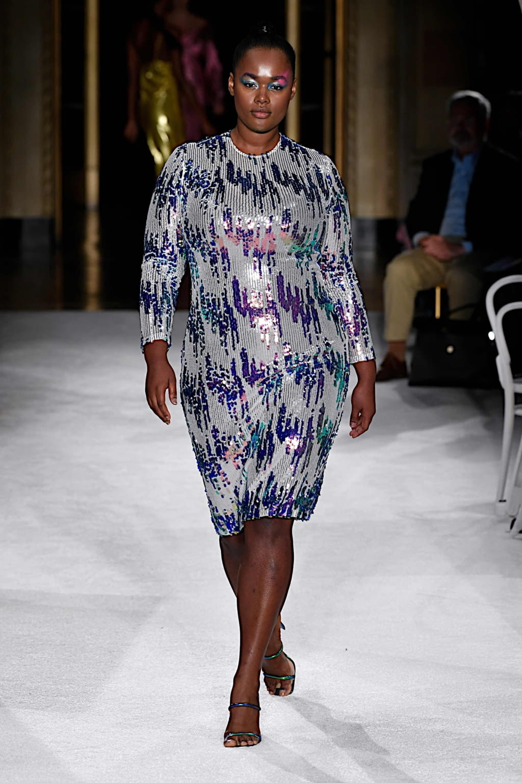 Fashion Week New York Spring/Summer 2020 look 32 from the Christian Siriano collection womenswear