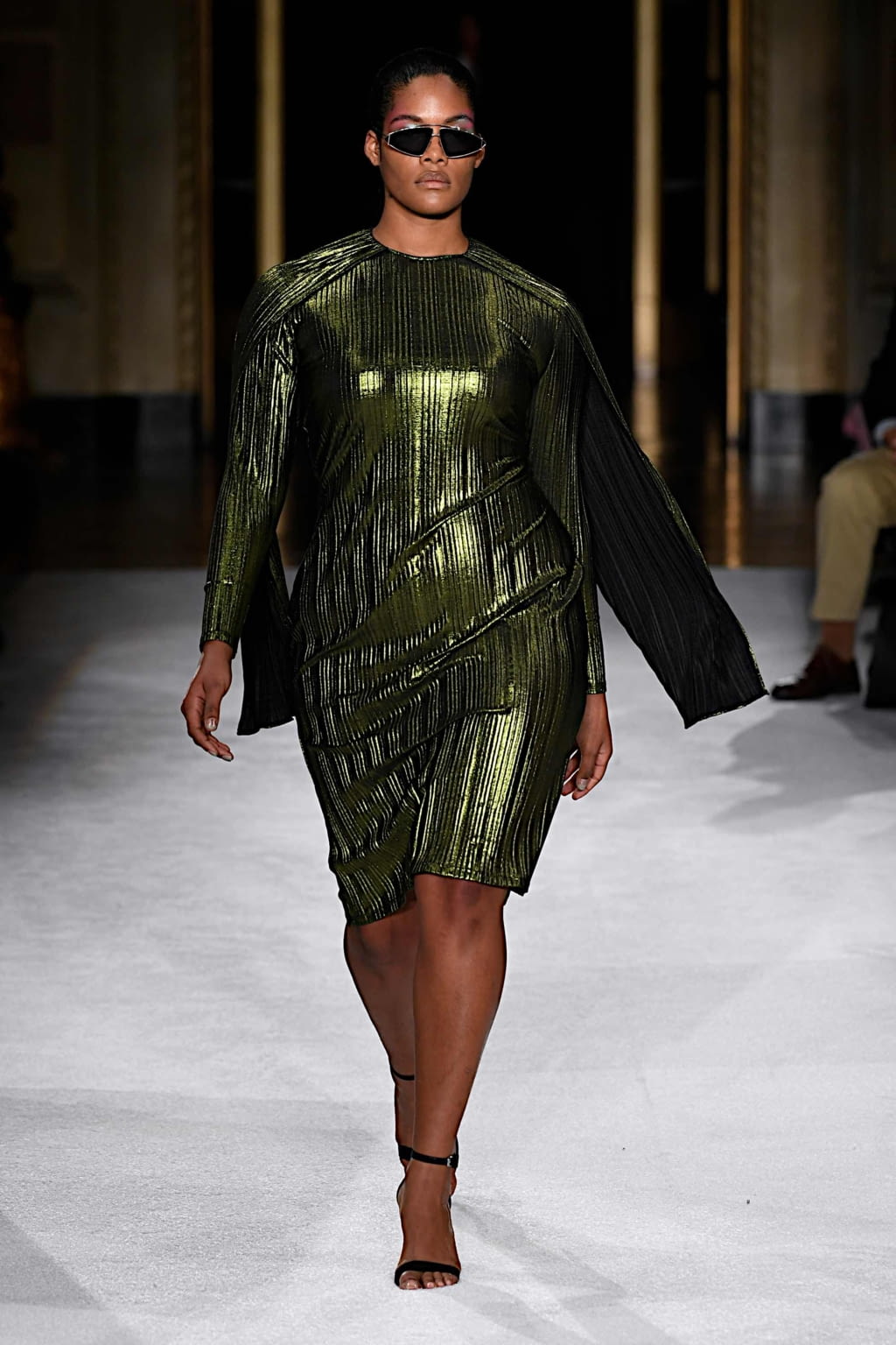 Fashion Week New York Spring/Summer 2020 look 42 from the Christian Siriano collection womenswear