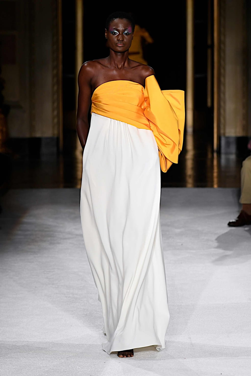Fashion Week New York Spring/Summer 2020 look 48 from the Christian Siriano collection womenswear