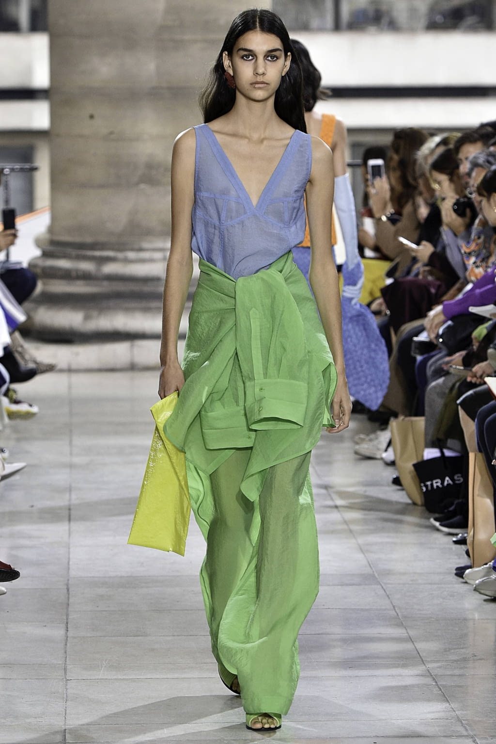 Fashion Week Paris Spring/Summer 2019 look 7 de la collection Christian Wijnants womenswear