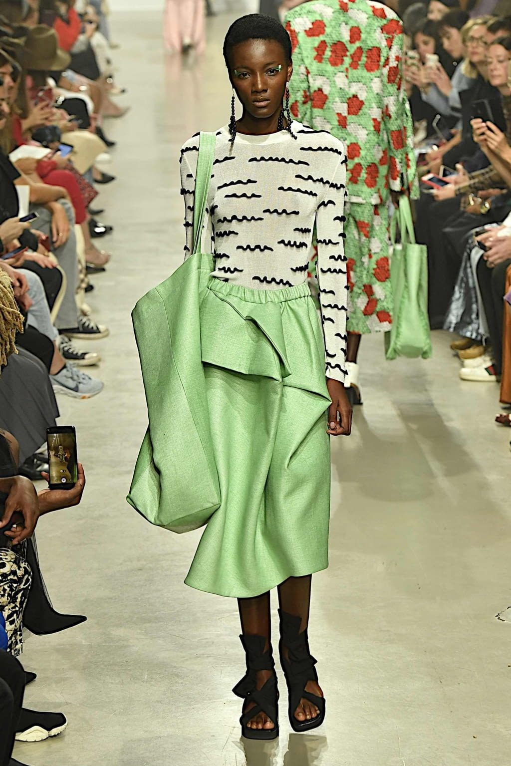 Fashion Week Paris Spring/Summer 2020 look 9 de la collection Christian Wijnants womenswear
