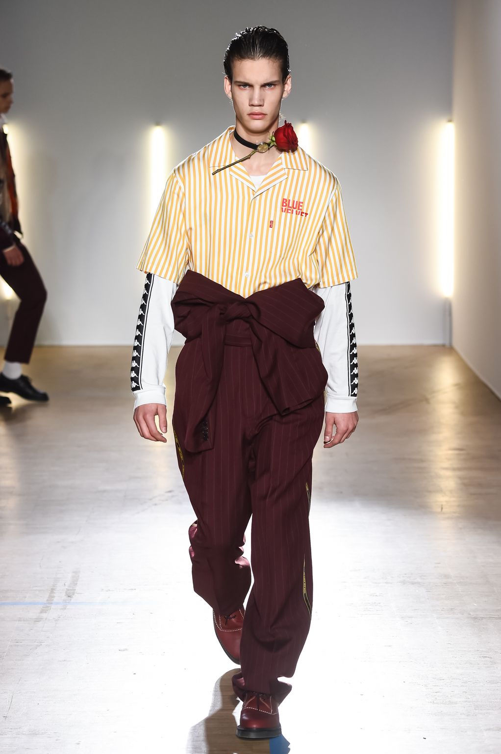 Fashion Week Paris Fall/Winter 2018 look 30 de la collection Christian Dada menswear