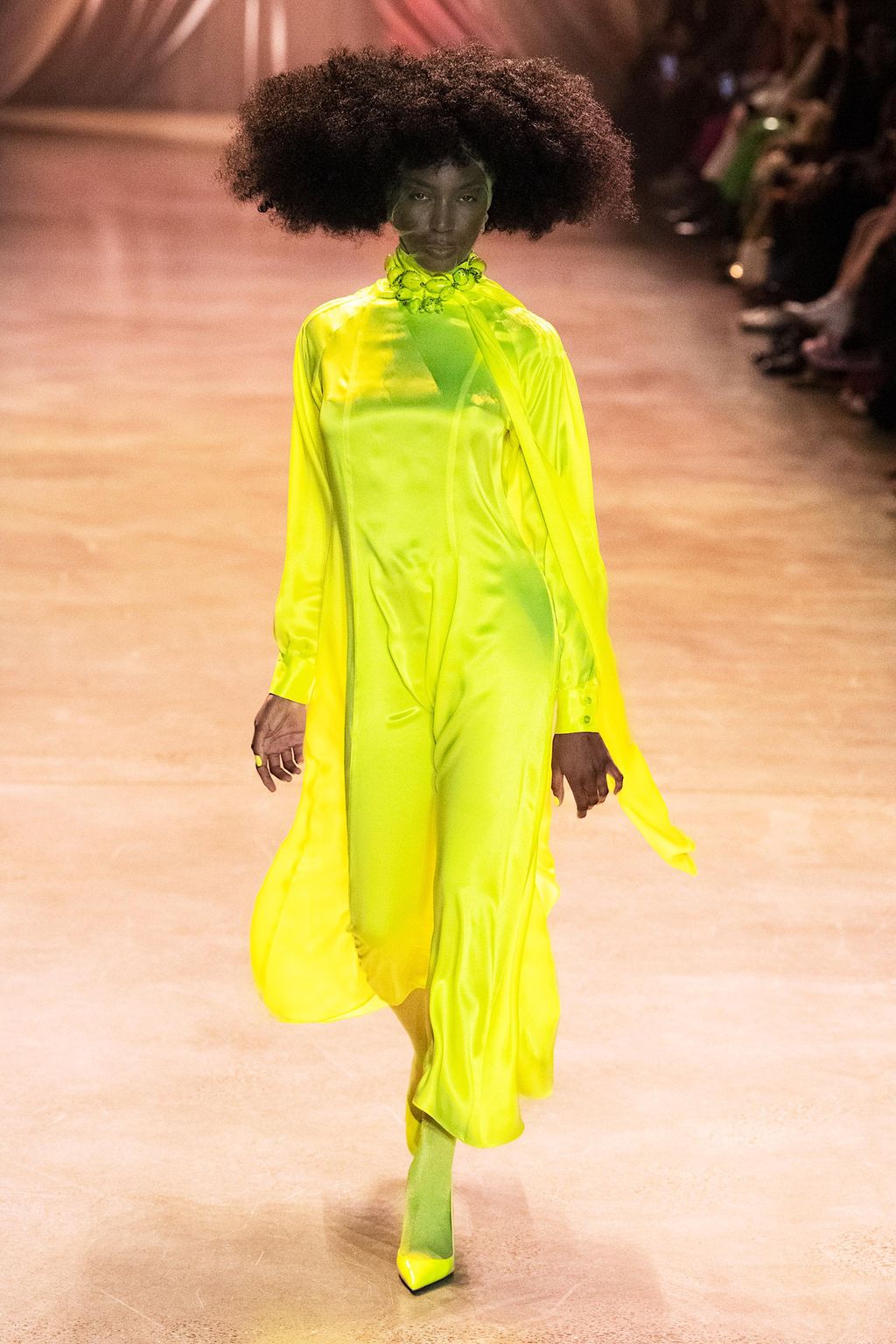 Fashion Week New York Fall/Winter 2020 look 9 de la collection Christopher John Rogers womenswear