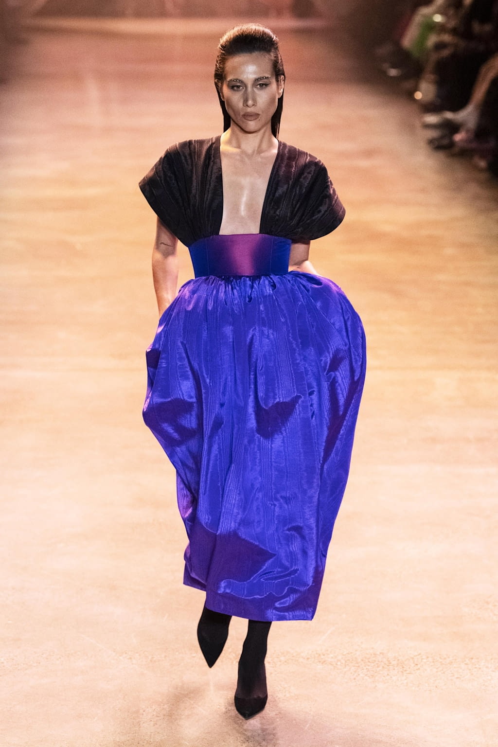 Fashion Week New York Fall/Winter 2020 look 23 from the Christopher John Rogers collection womenswear