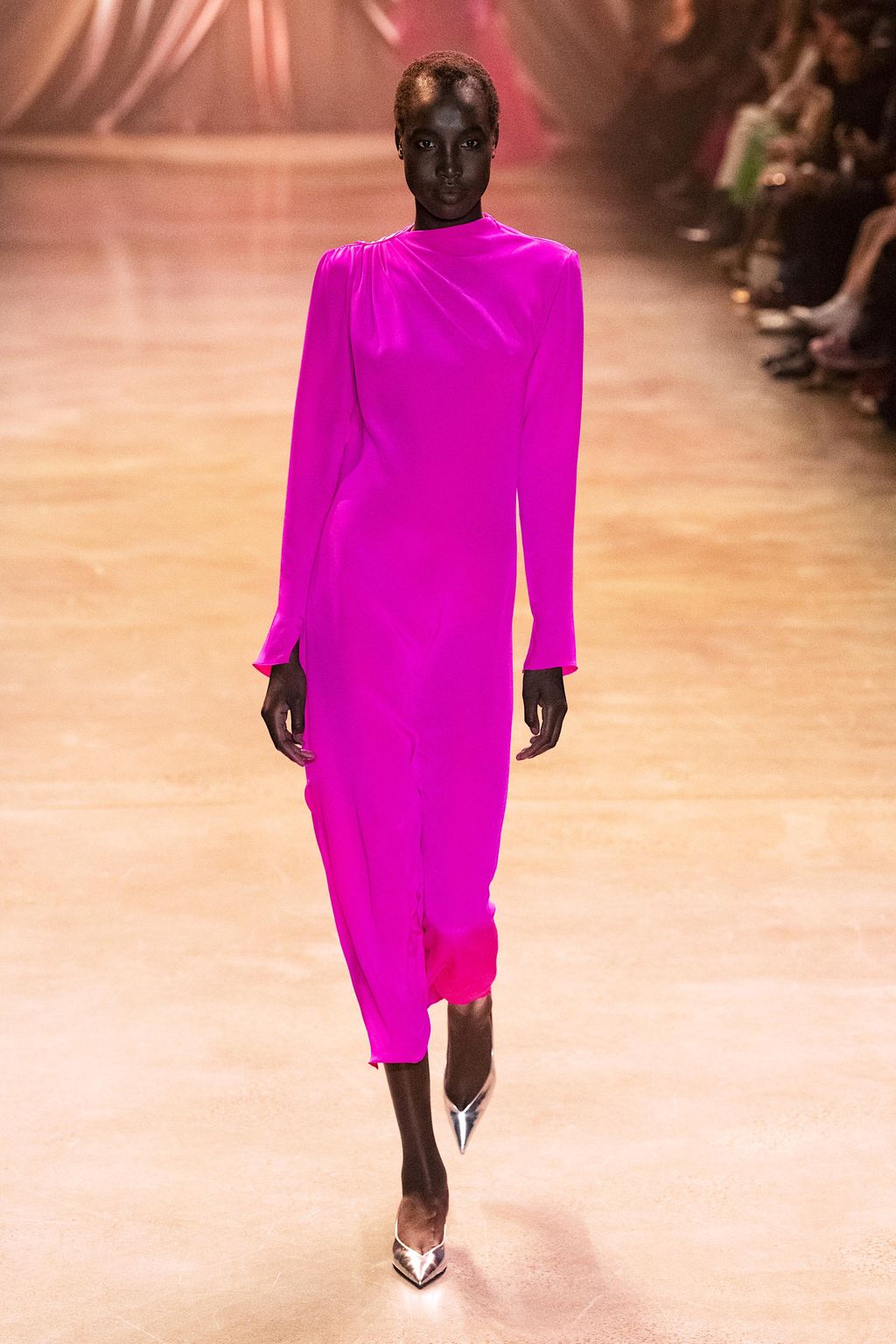 Fashion Week New York Fall/Winter 2020 look 31 from the Christopher John Rogers collection womenswear