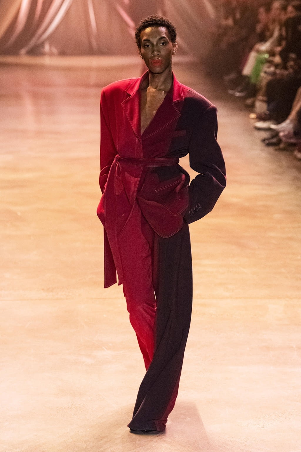 Fashion Week New York Fall/Winter 2020 look 36 from the Christopher John Rogers collection womenswear