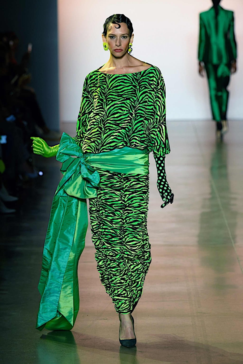 Fashion Week New York Spring/Summer 2020 look 4 from the Christopher John Rogers collection 女装
