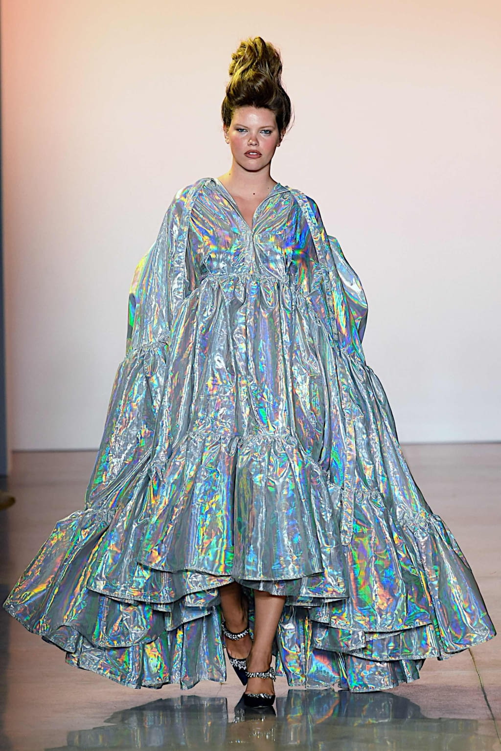 Fashion Week New York Spring/Summer 2020 look 30 from the Christopher John Rogers collection womenswear