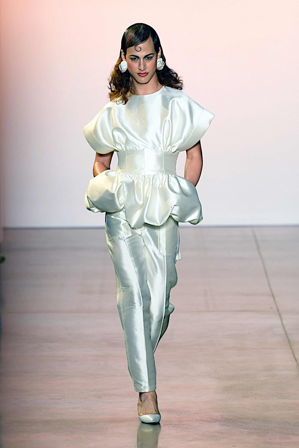 Fashion Week New York Spring/Summer 2020 look 32 from the Christopher John Rogers collection womenswear