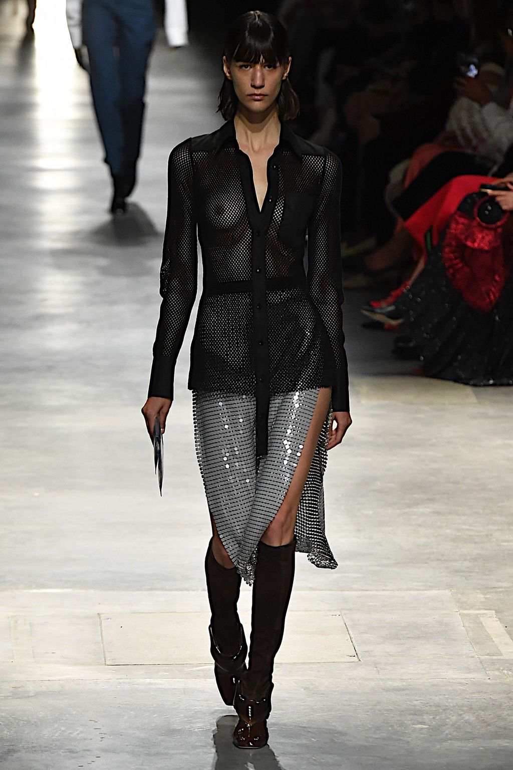 Fashion Week London Fall/Winter 2020 look 38 from the Christopher Kane collection womenswear