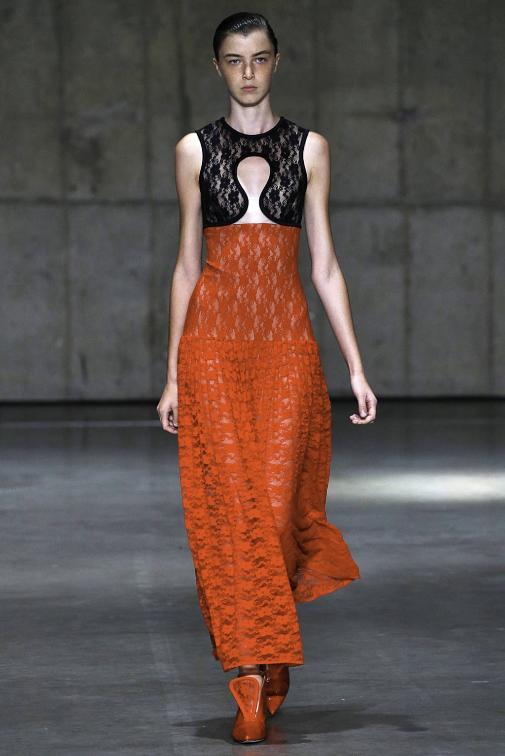 Fashion Week London Spring/Summer 2019 look 5 from the Christopher Kane collection womenswear